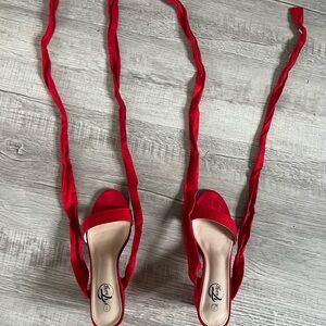 Red Women's Shoes by Trary